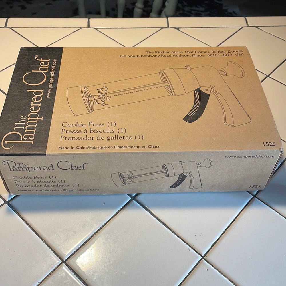 Pampered Chef cookie Press